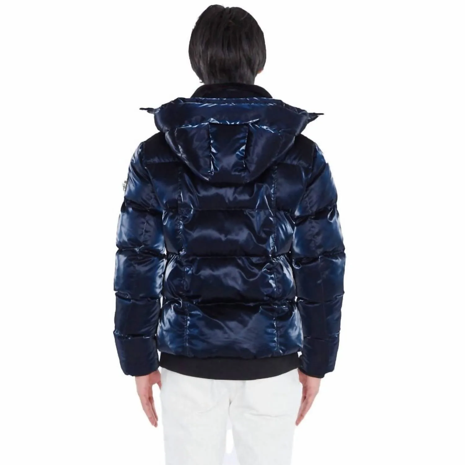 Woody Bomber Jacket In All Wet Navy